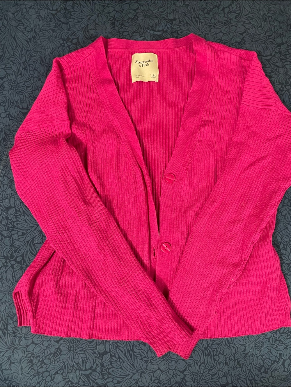 Abercrombie & Fitch Fuchsia Cardigan NWOT